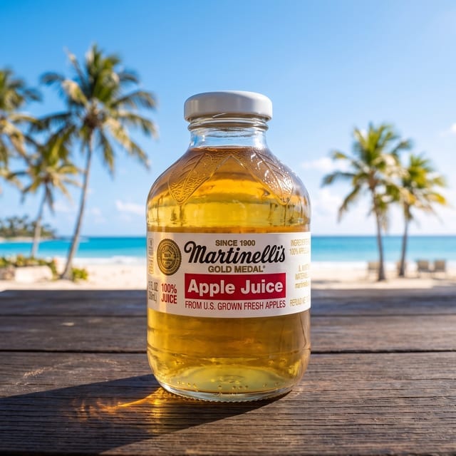 Martinell's Apple Juice.