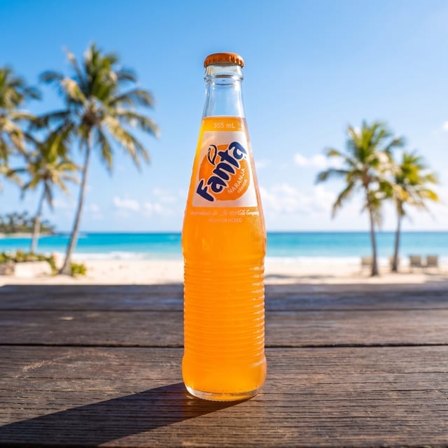 Orange Fanta.