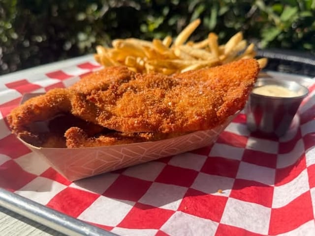 Hand-Breaded Chicken Tenders.